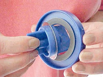 Rotary blade sharpener