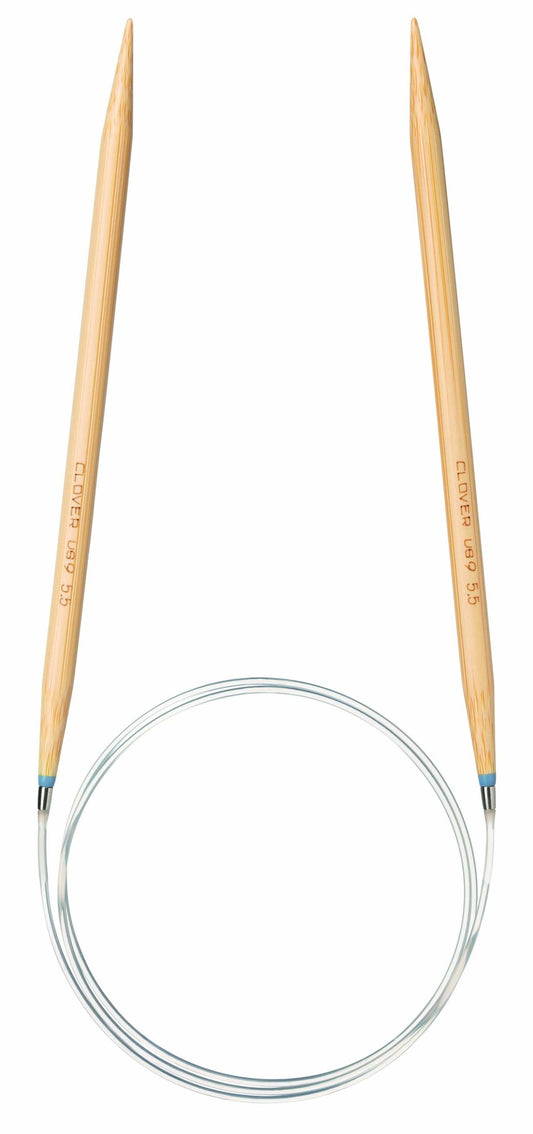 Clover PRO Takumi bamboo circular knitting needles