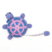 Cute crocheted animal tape measure