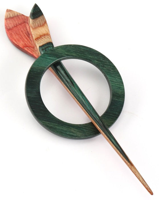 Flora Shawl Sticks and brooches