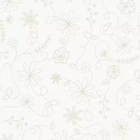 Maywood Studios Kimberbell Designs Swirl Floral 108" wide backing