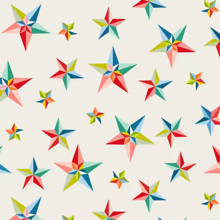 Windham Tamara Kate Multicolor Pinwheel Stars backing fabric