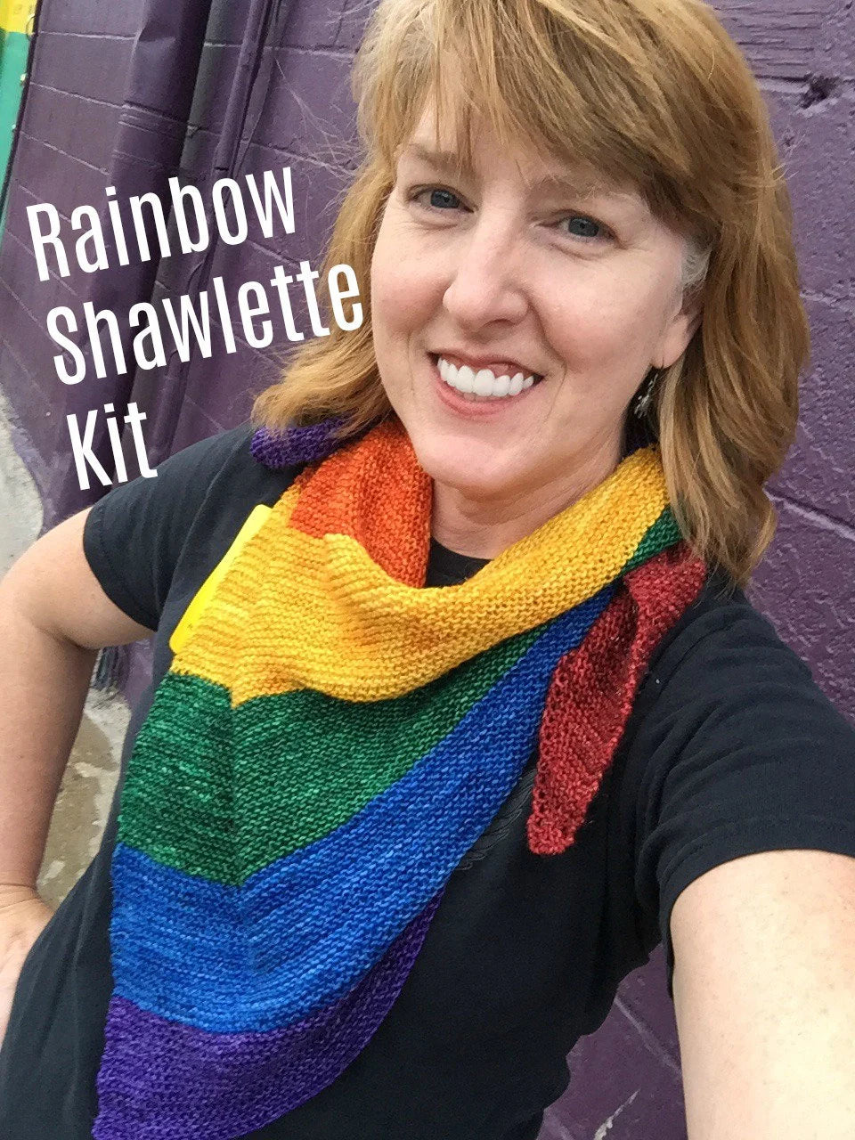 Rainbow Shawl Yarn Set