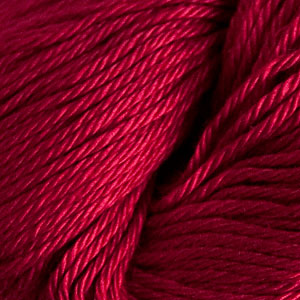 100g skein of pima cotton DK weight yarn in Wine red