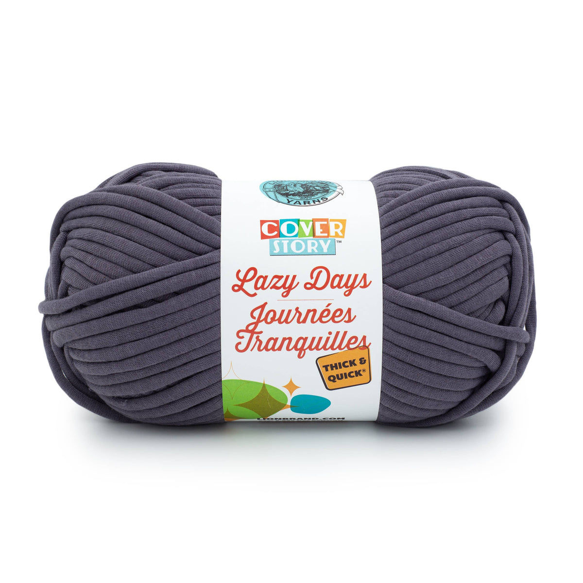 Lion Brand Yarn Cover Story Lazy Days T&Q 1 Pack