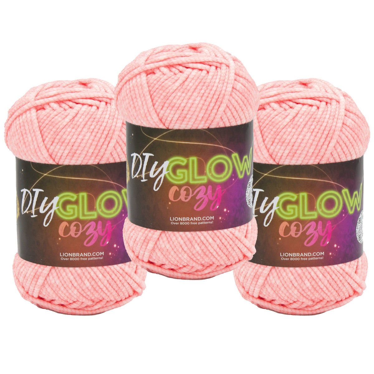 Lion Brand Yarn DIY Glow Cozy