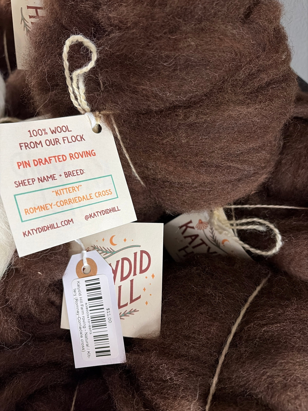 Katydid Hill Farm roving