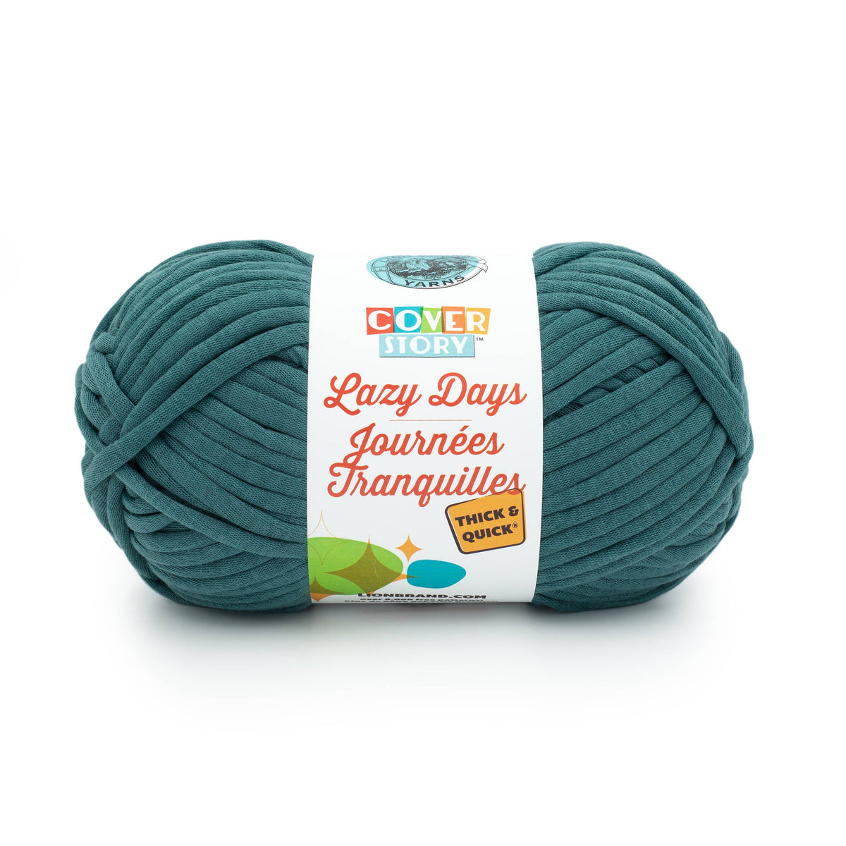 Lion Brand Yarn Cover Story Lazy Days T&Q  1 Pack