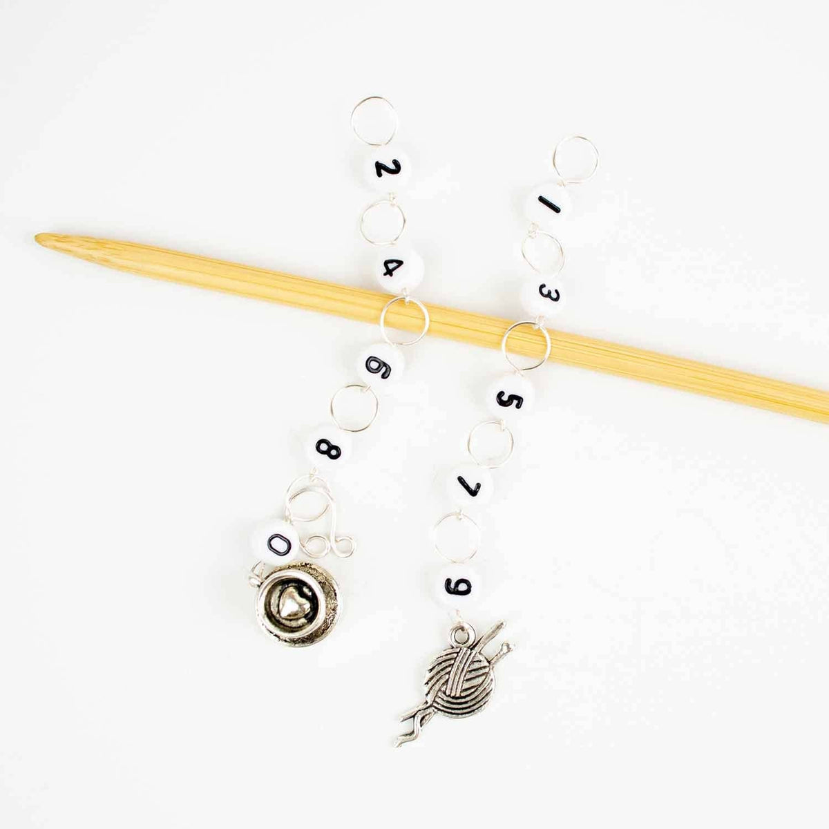 Yarn & Tea Time Odd / Even Knitting Row Counter Set