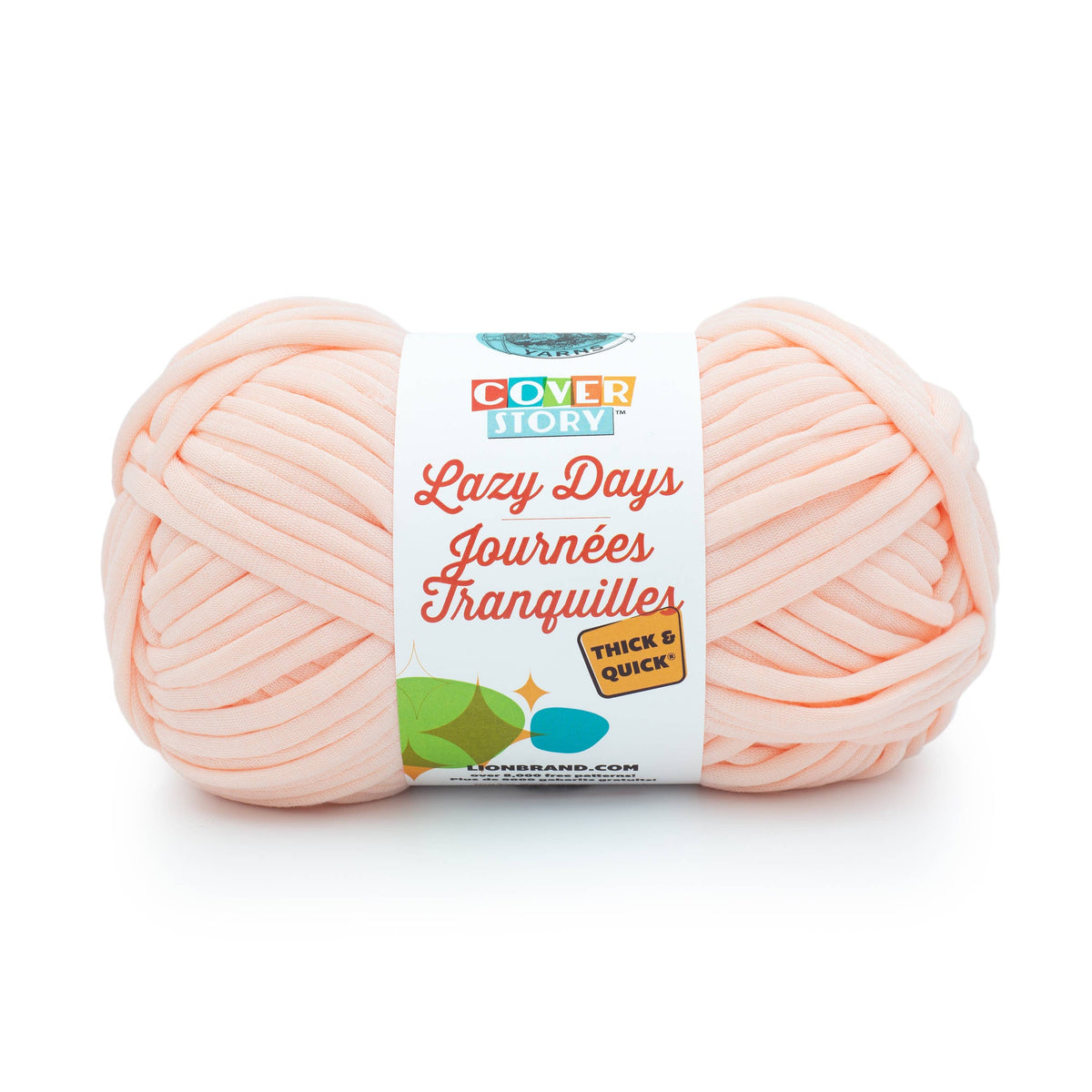 Lion Brand Yarn Cover Story Lazy Days T&Q  1 Pack