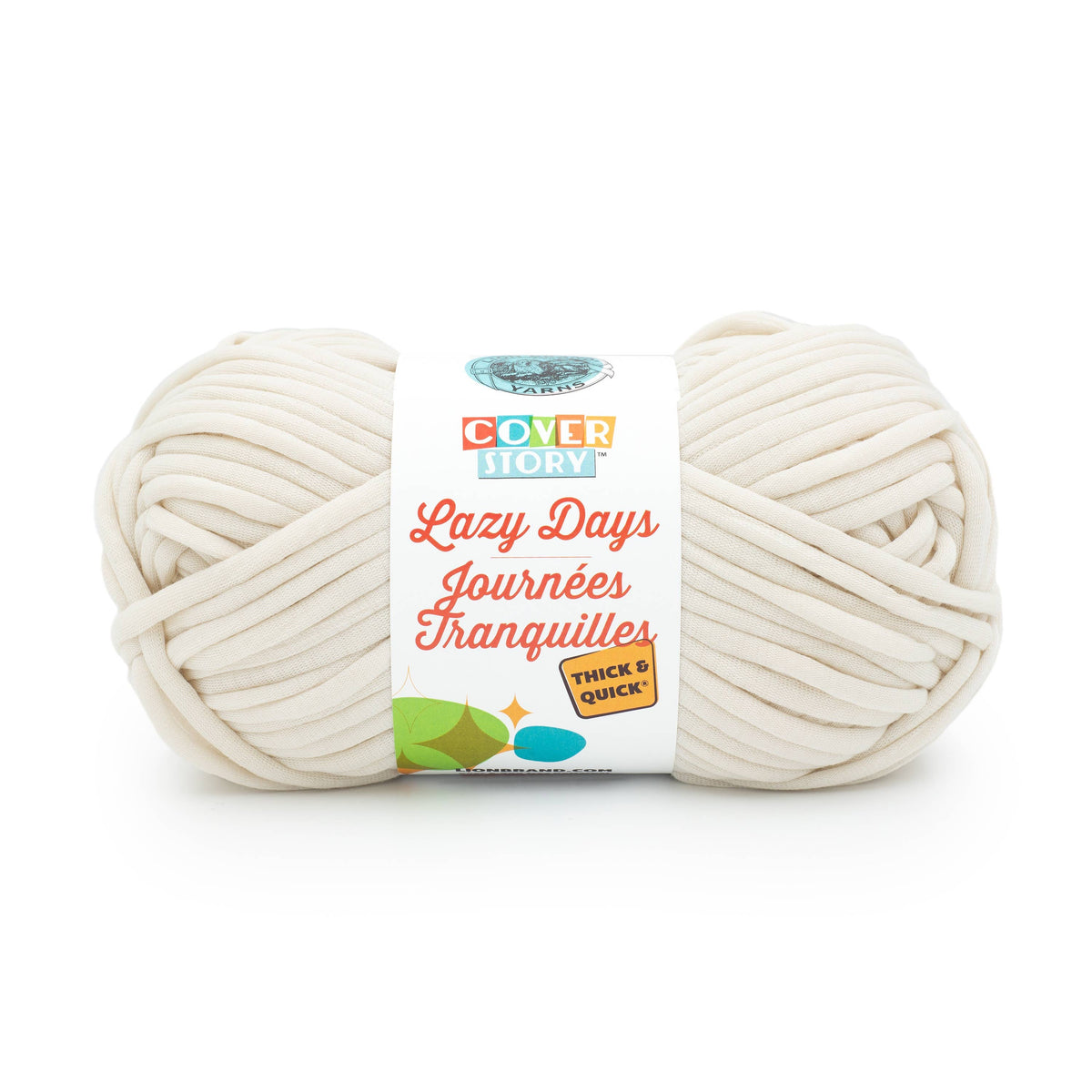 Lion Brand Yarn Cover Story Lazy Days T&Q  1 Pack