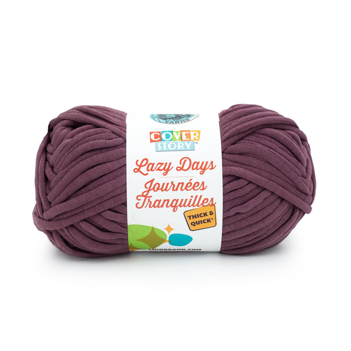 Lion Brand Yarn Cover Story Lazy Days T&Q  1 Pack