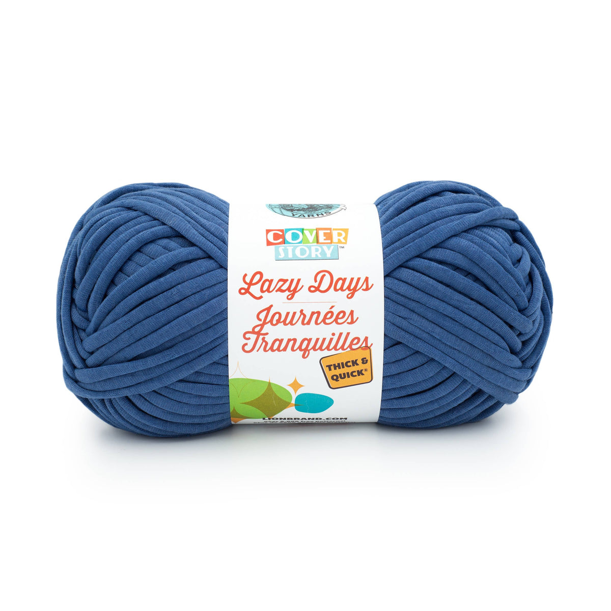 Lion Brand Yarn Cover Story Lazy Days T&Q  1 Pack