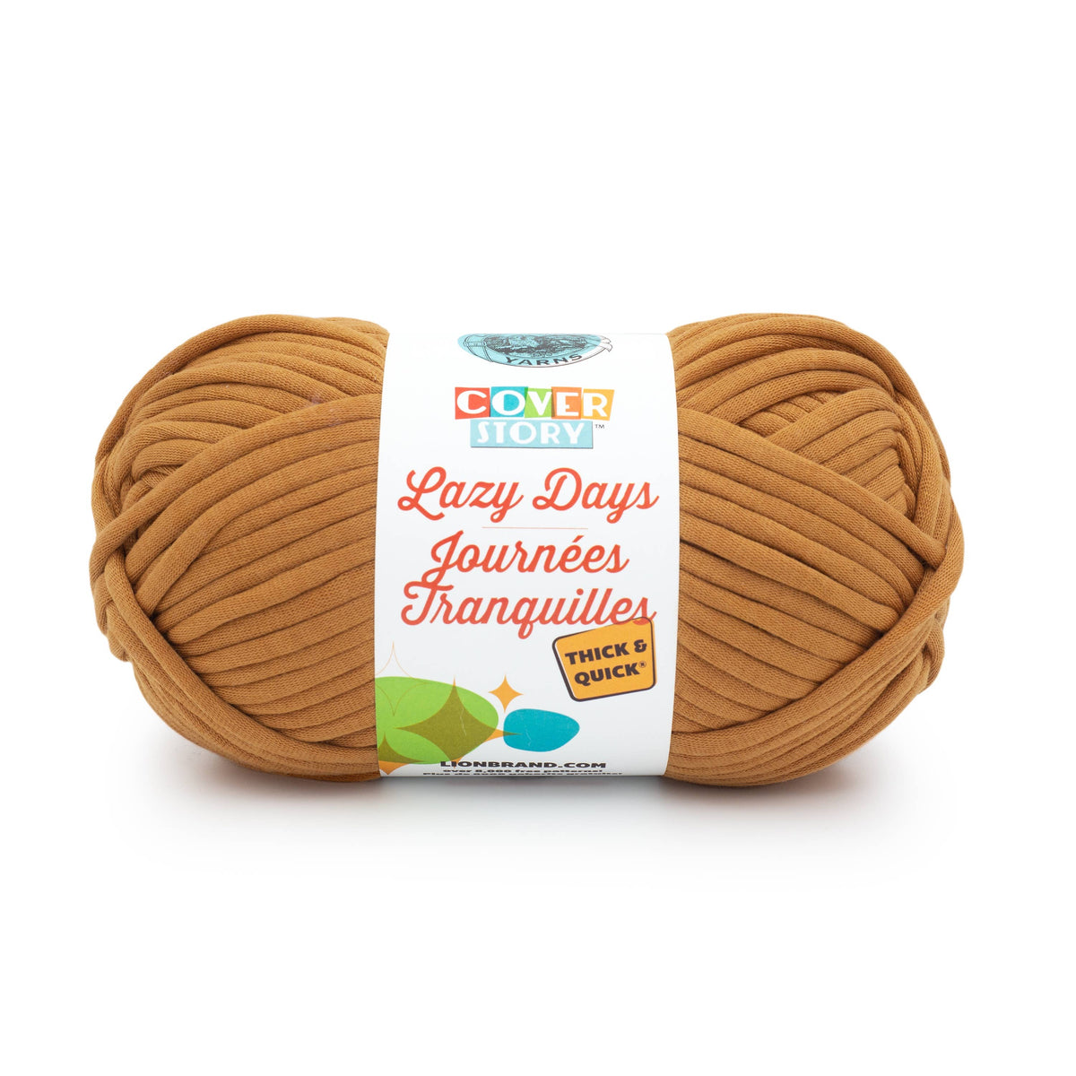 Lion Brand Yarn Cover Story Lazy Days T&Q  1 Pack