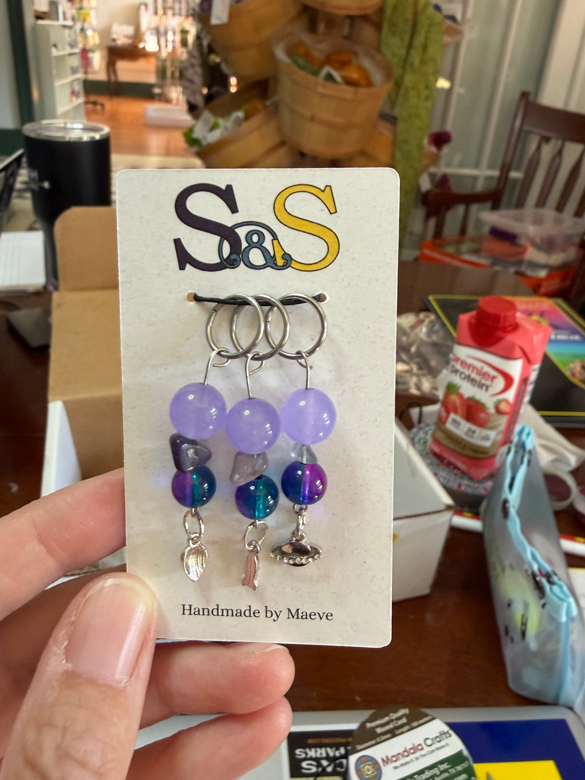 Stitches & Sweets handmade stitch markers