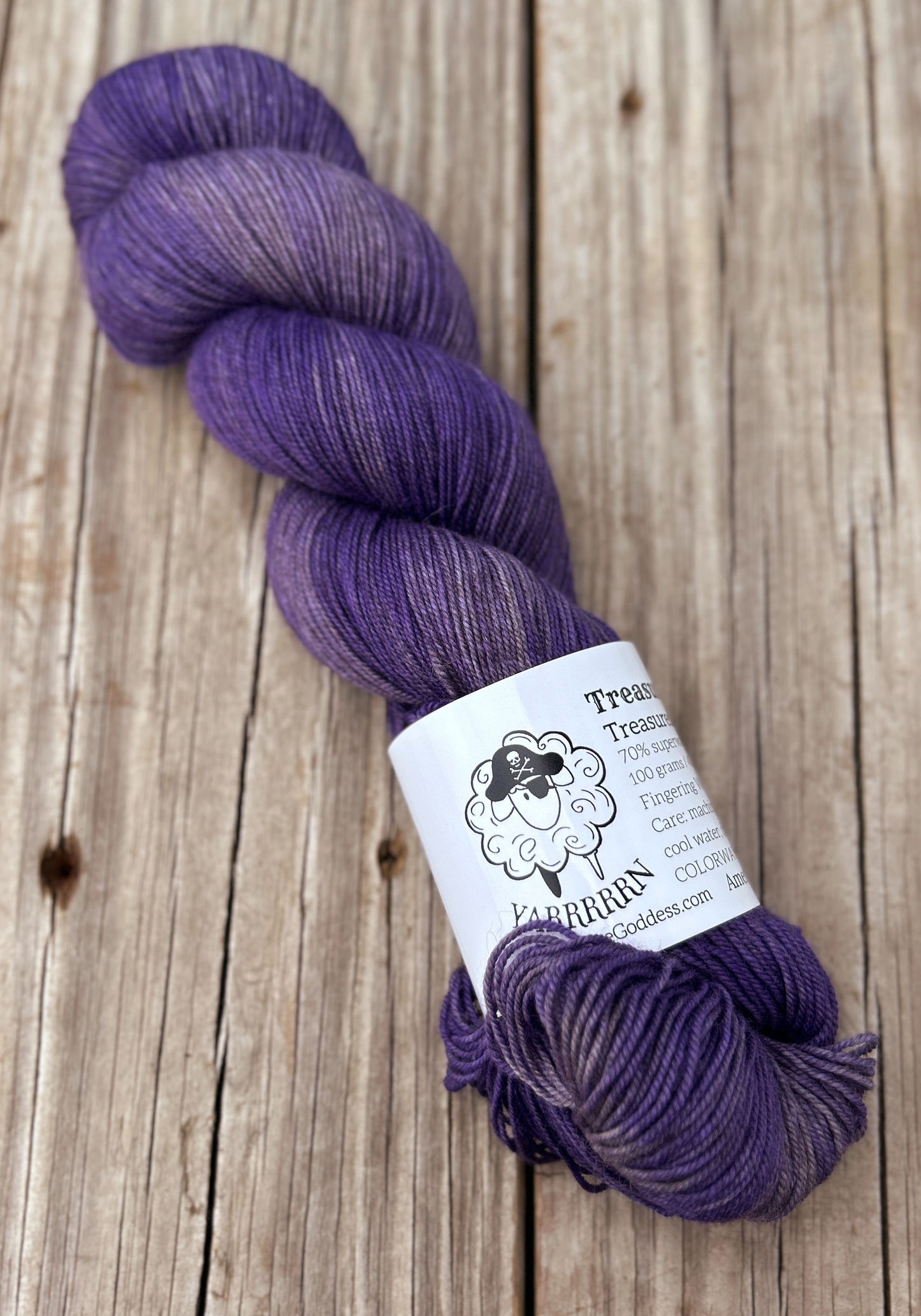 Treasure Goddess Treasured Yak Toes Sock Yarn