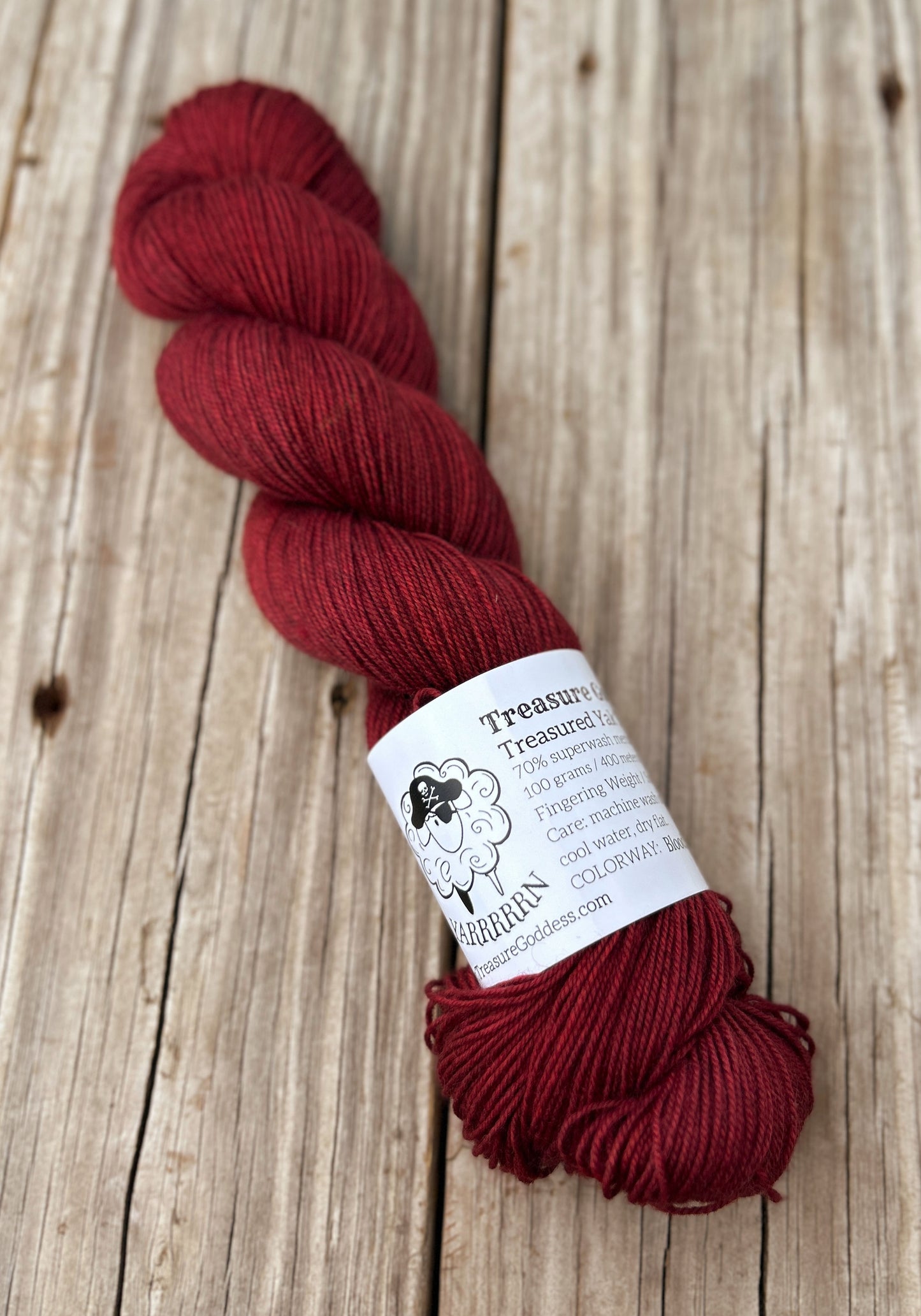 Treasure Goddess Treasured Yak Toes Sock Yarn