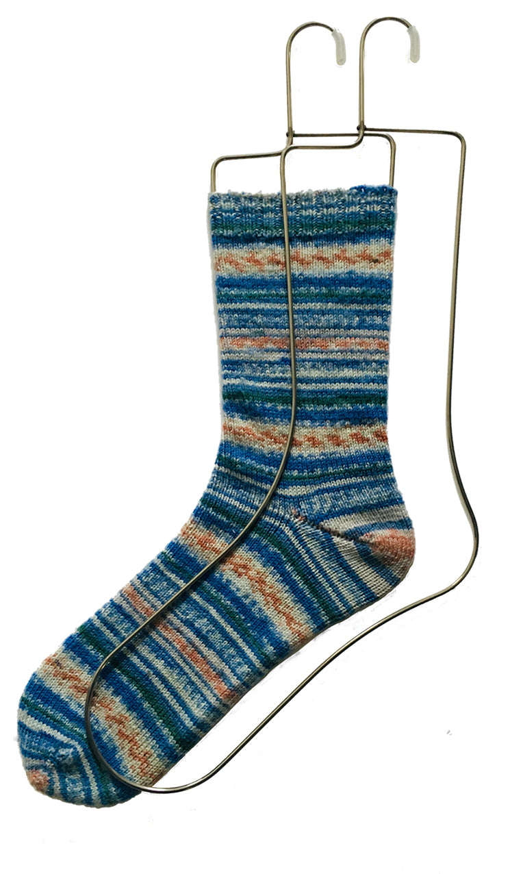 Stainless steel sock blockers