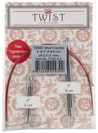 ChiaoGoo Twist Short Interchangeable Tips Combo