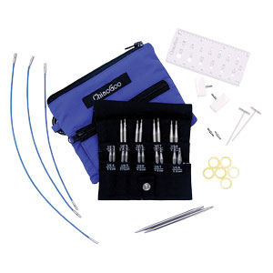 ChiaoGoo Twist Shorties Interchangeable Needle Set sizes 4-8