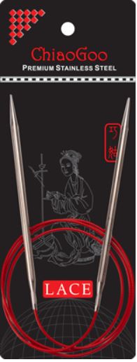 ChiaoGoo Red Lace 40" Circular Needles