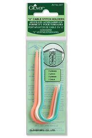 Clover cable needles "U" shape