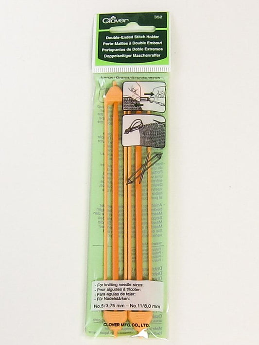 Clover double ended stitch holders