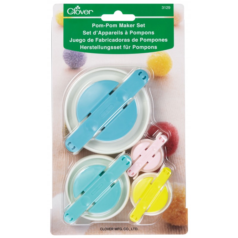 Clover pom pom maker