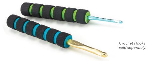 Crochet hook cushion grips