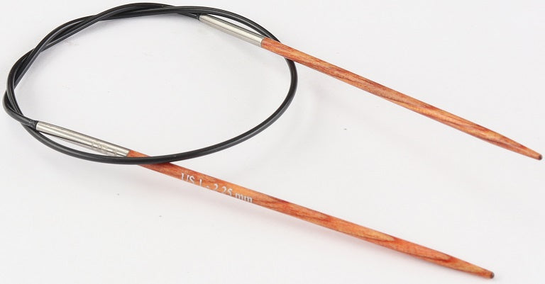 Dreamz laminated birch fixed circular knitting needles