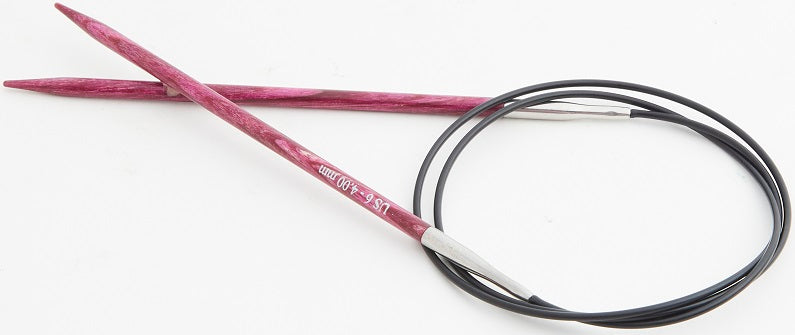 Dreamz laminated birch fixed circular knitting needles