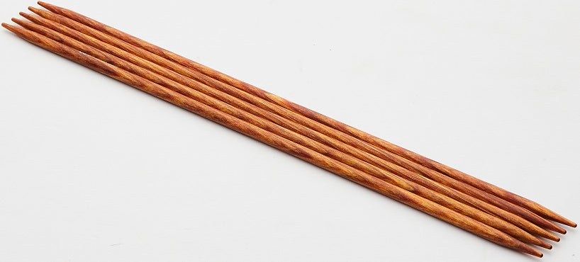Dreamz laminated birch 8" double pointed knitting needles