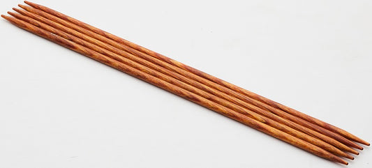Dreamz laminated birch 8" double pointed knitting needles