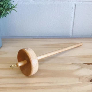 Top whorl drop spindle
