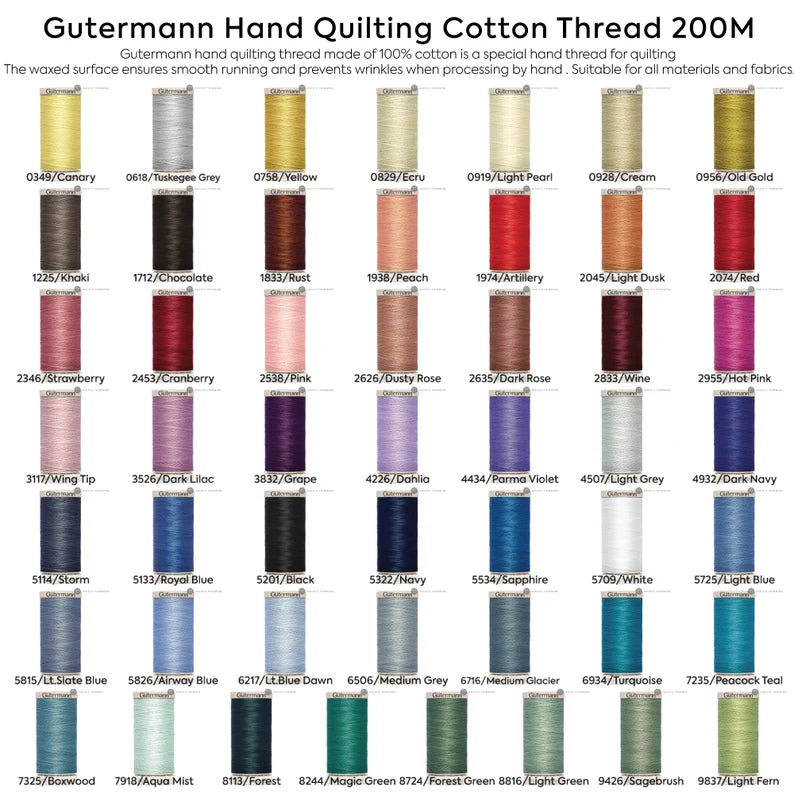 Gutermann Hand Quilting Thread