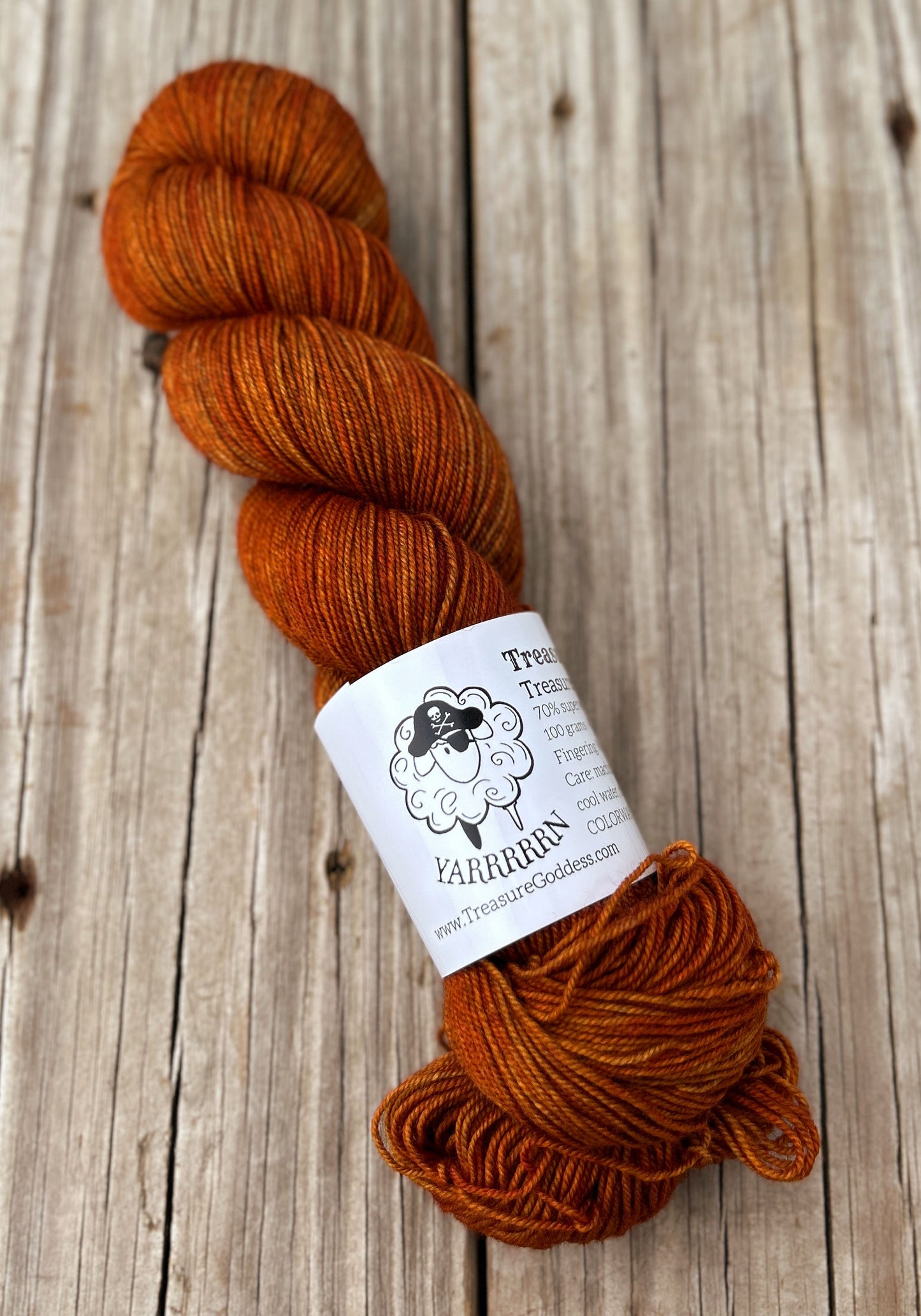 Treasure Goddess Treasured Yak Toes Sock Yarn