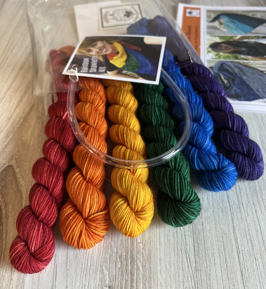 Rainbow Shawl Yarn Set