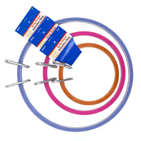 Spring Tension Embroidery Hoop Set