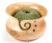 Susan Bates yarn bowl