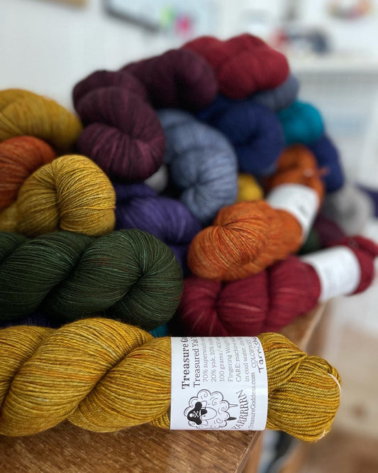 Treasure Goddess Treasured Yak Toes Sock Yarn