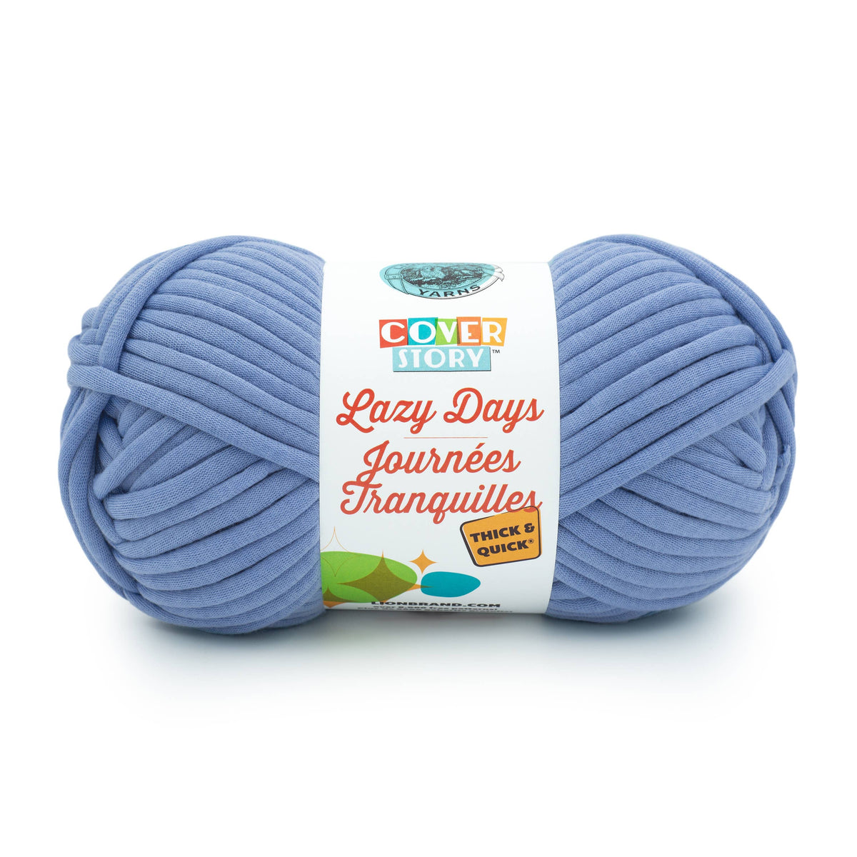 Lion Brand Yarn Cover Story Lazy Days T&Q  1 Pack