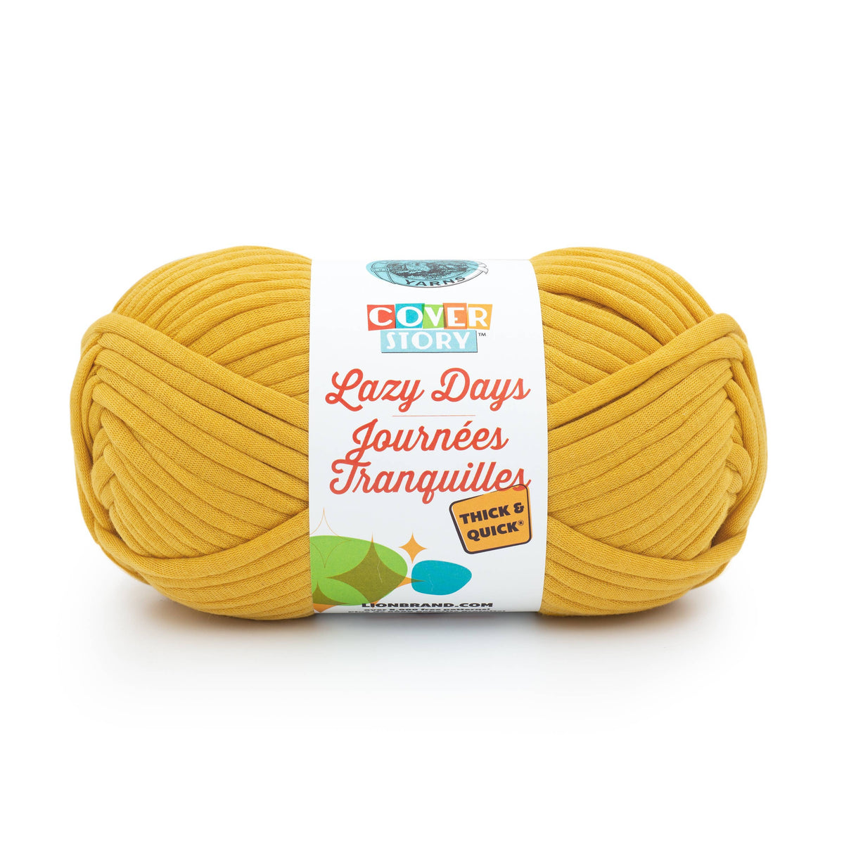 Lion Brand Yarn Cover Story Lazy Days T&Q  1 Pack