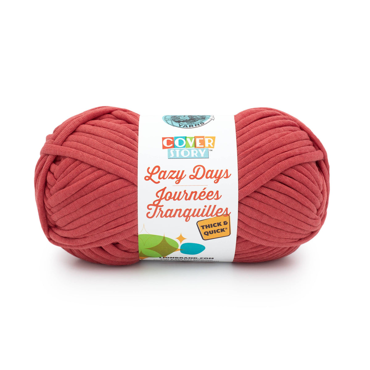 Lion Brand Yarn Cover Story Lazy Days T&Q  1 Pack